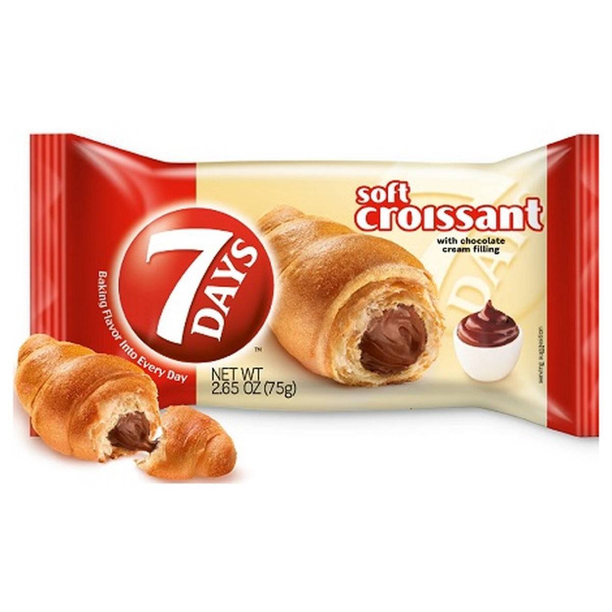 7 Days Chocolate Croissant 2.65oz pack — full package