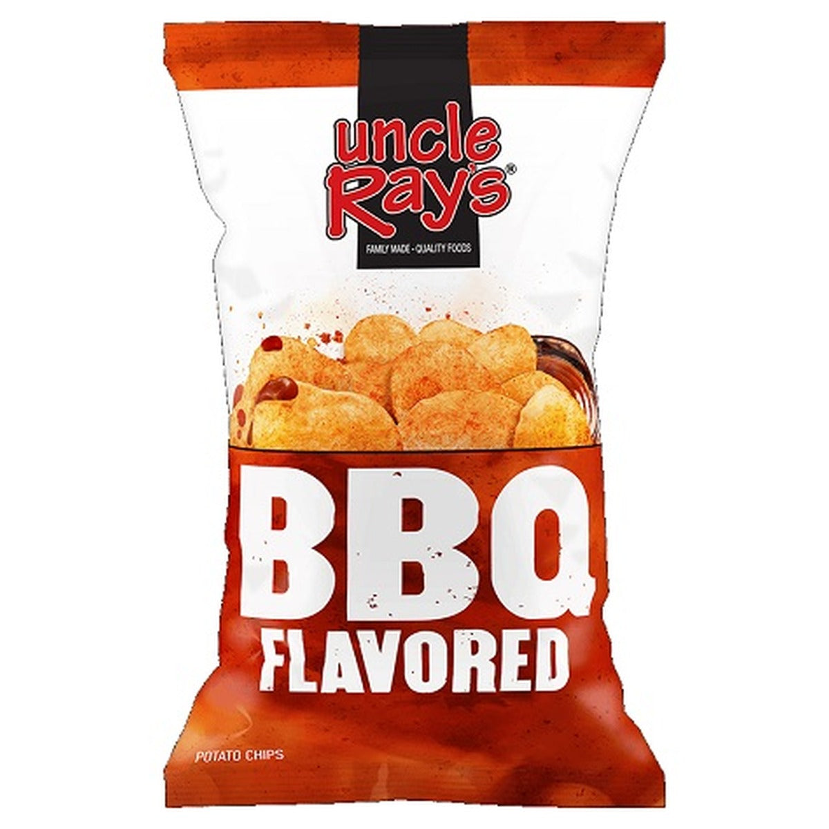 Uncle Ray's BBQ Chips 8oz — full package