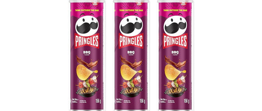 Pringles Barbecue 5.57oz 3-Pack — three single cans