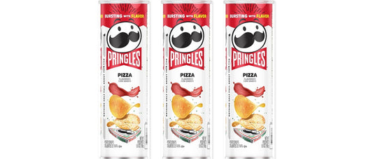 Pringles Pizza 5.57oz 3-Pack — three single cans