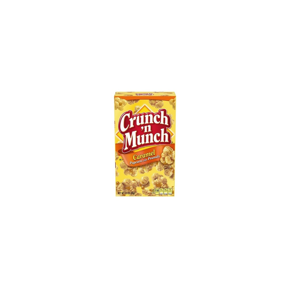 Crunch 'N Munch Caramel 3.5oz pack — full package