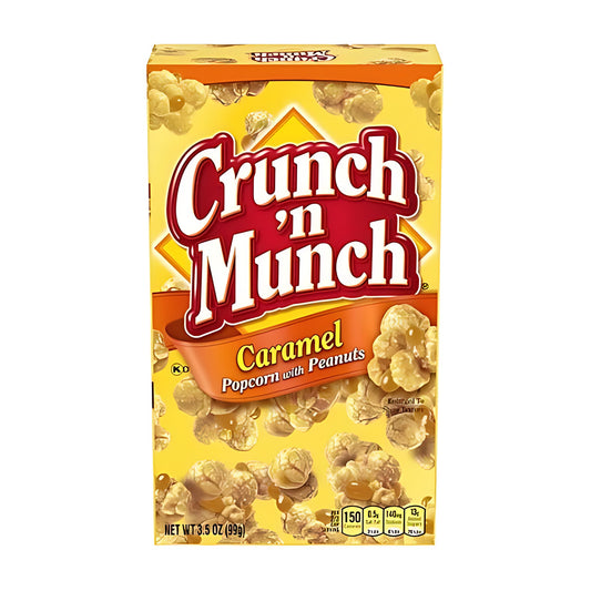 Crunch 'N Munch Caramel 3.5oz pack — full package