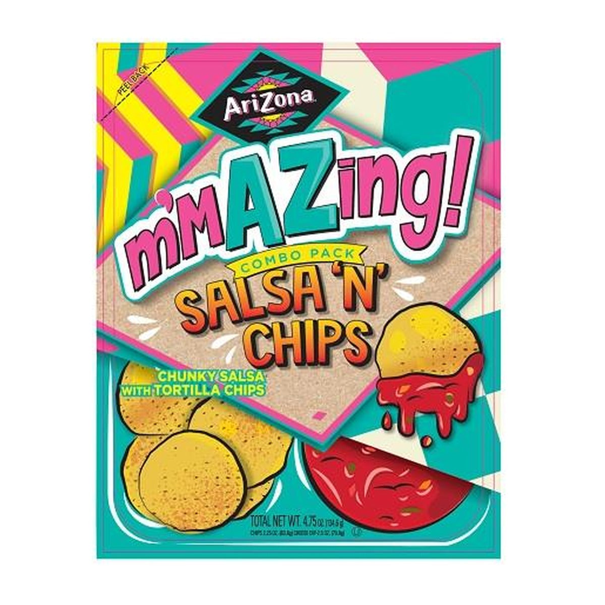 Arizona Salsa 'N' Chips 4.75oz — full package