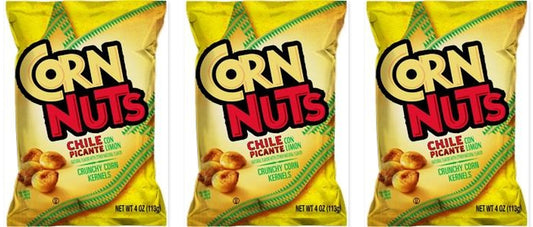 Corn Nuts Chili Picante 4oz 12ct 3-Pack — three single packs