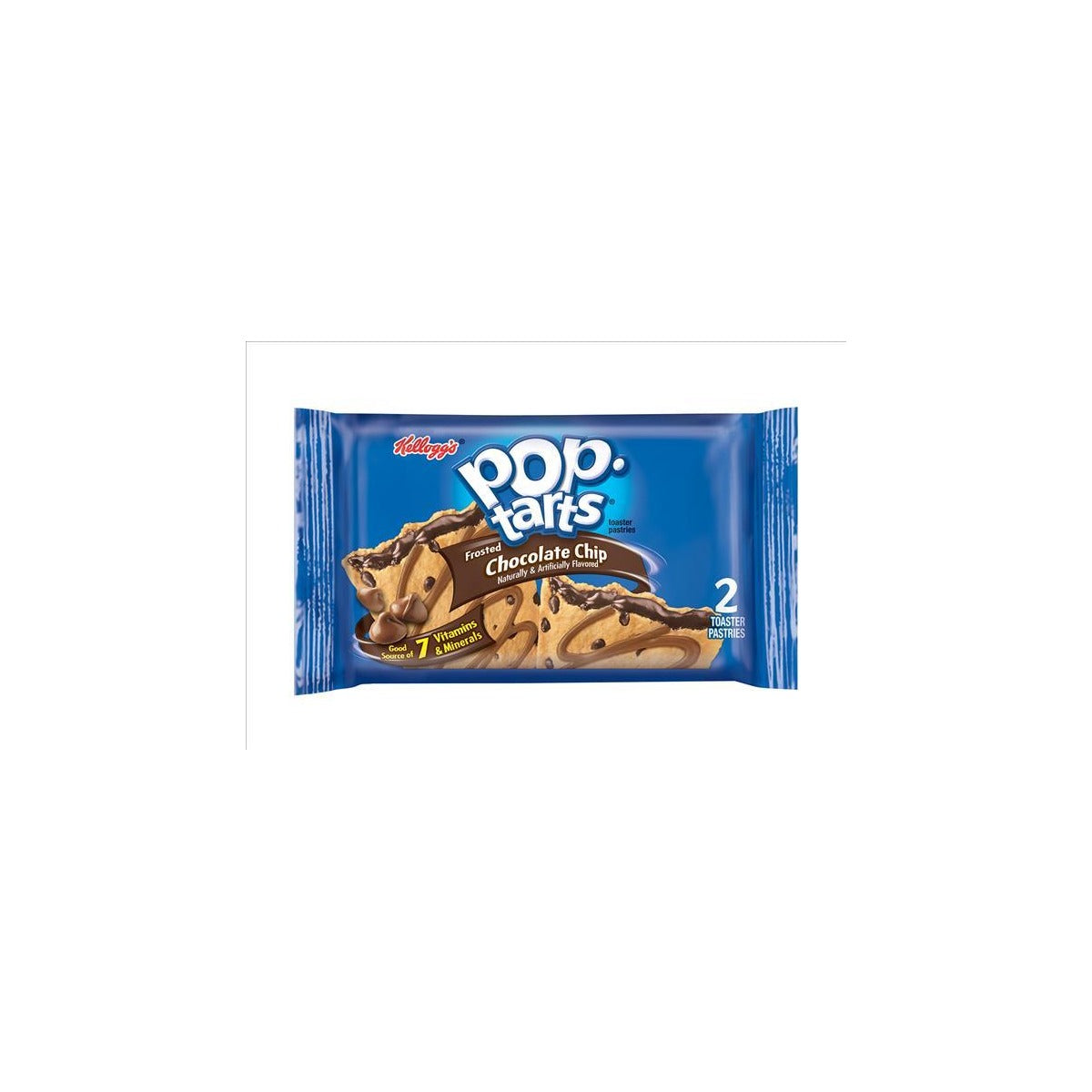 Pop-Tarts Frosted Chocolate Chip 3.67oz pack — full package