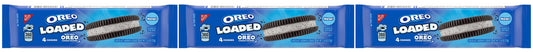 Oreo Loaded Chocolate Sandwich Cookies 2.54oz Packs — 3-Pack