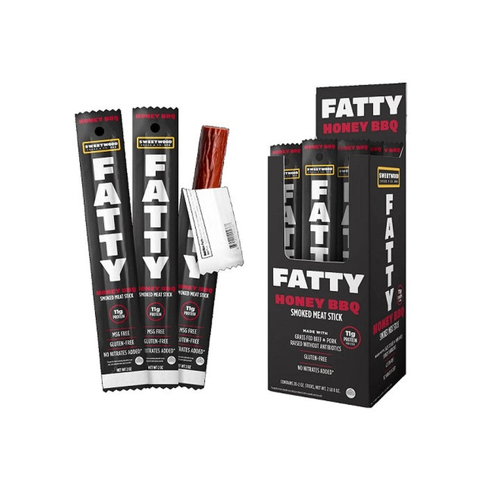 Fatty Meat Stick Honey BBQ 2oz