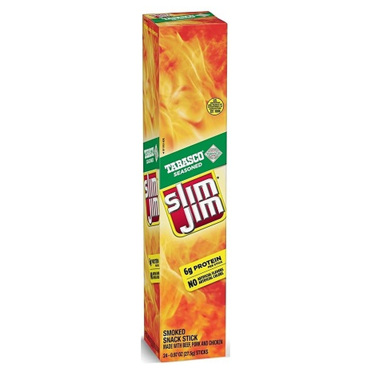 Slim Jim Giant Tabasco .97oz pack — full package