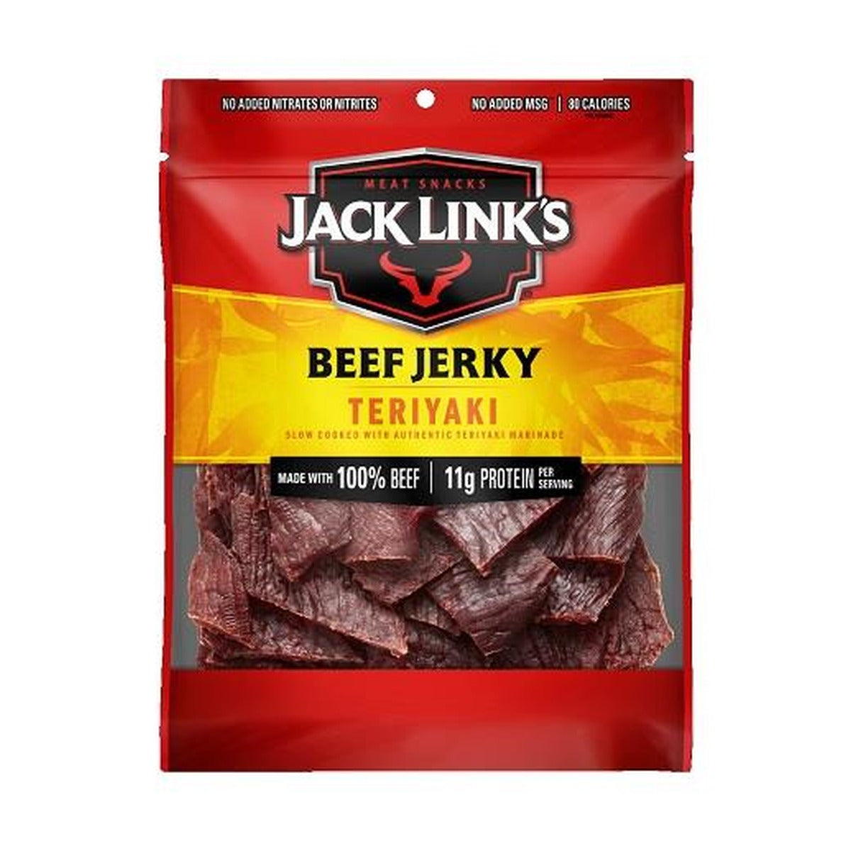 Jack Link's Teriyaki 3.25oz pack — full package