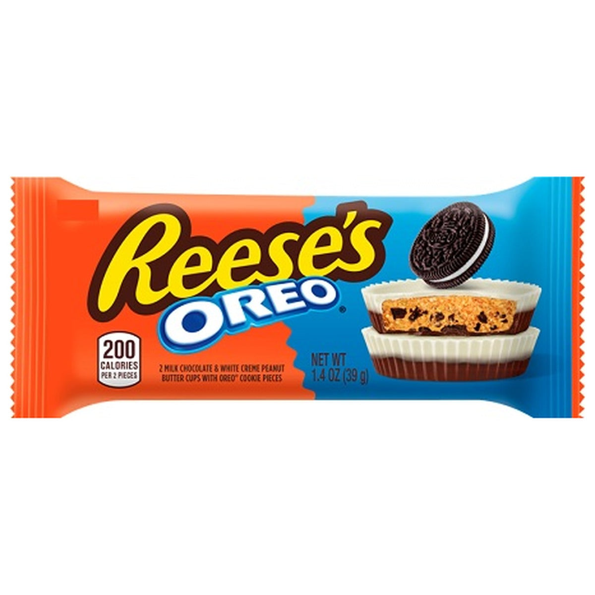 Reese's Oreo Peanut Butter Cups 1.4oz 24ct pack — full package