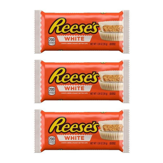 Reese's White Peanut Butter Cups 1.39oz — 3-Pack