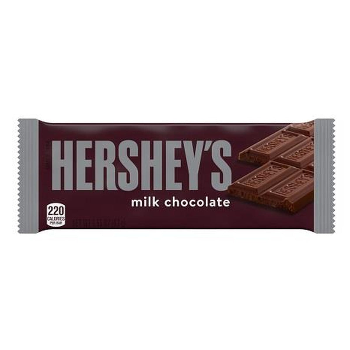 Hershey's Milk Chocolate Bar 1.55oz — full package