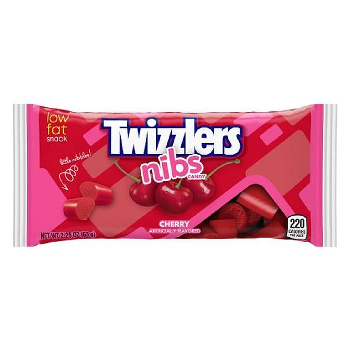 Twizzlers Cherry Nibs 2.25oz — full package