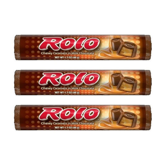 Rolo Candy Bar 1.7oz — 3-Pack