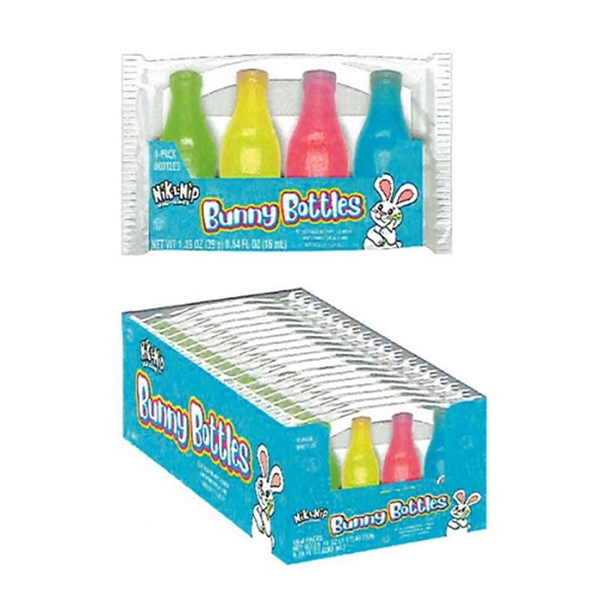 Nik-L-Nip Bunny Bottles 4-Pack — full package