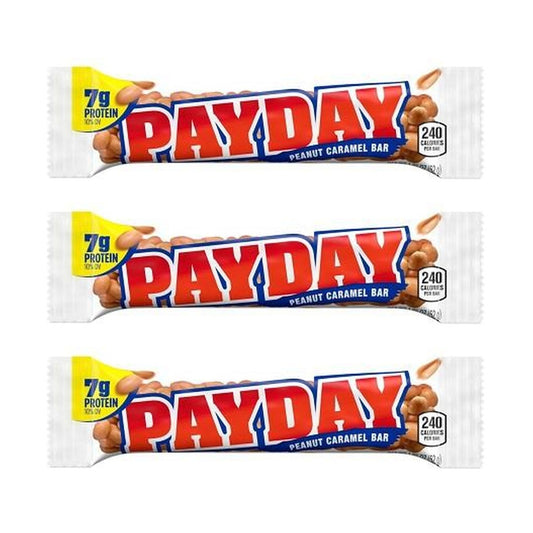 Payday Peanut Caramel Bar 1.85oz — 3-Pack