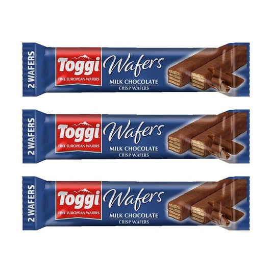 Toggi Wafers Milk Chocolate 1.75oz — 3-Pack