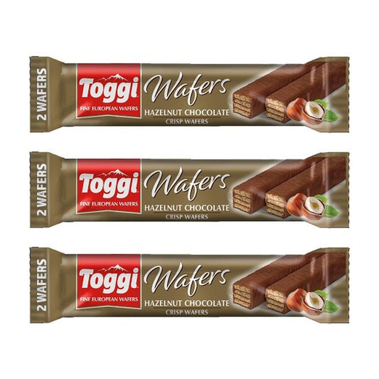 Toggi Wafers Hazelnut 1.75oz — 3-Pack