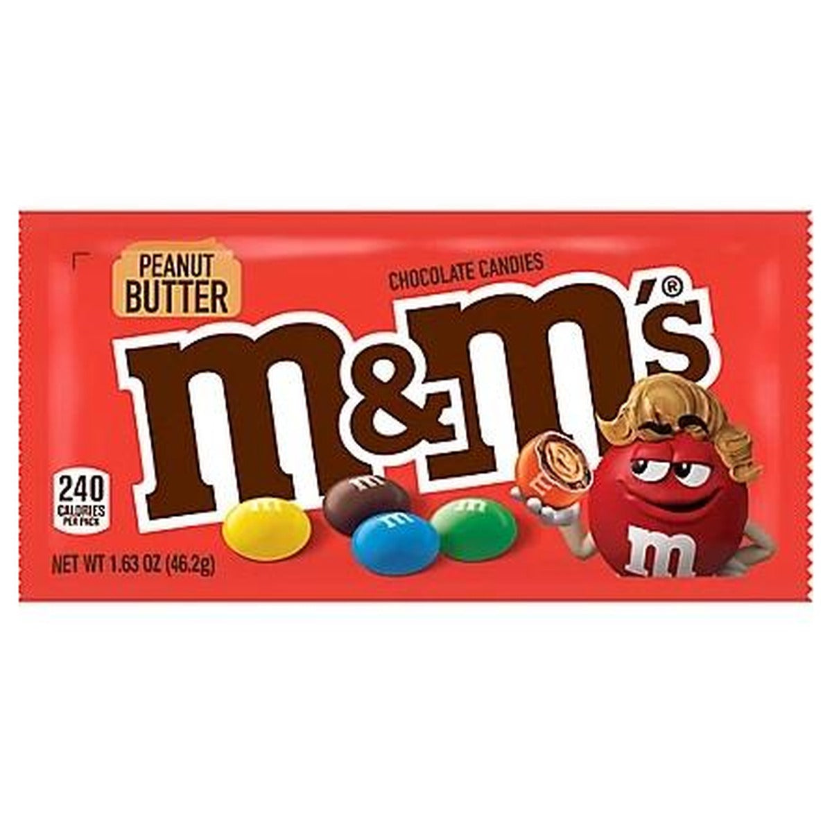 M&M's Peanut Butter 1.63oz — Box of 24