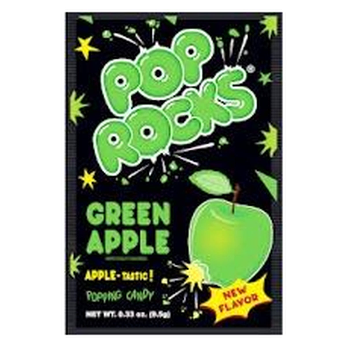 Pop Rocks Green Apple 0.33oz — full package