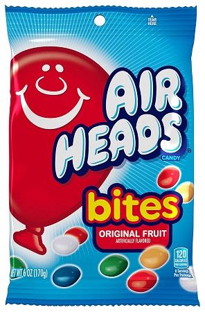 Airheads Bites Fruit Peg Bags 6oz — pack