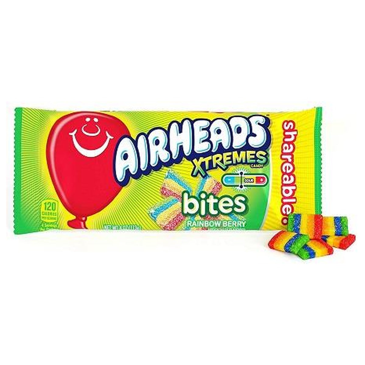Airheads Xtremes Bites Shareable 4oz — full package