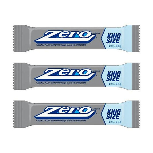 Zero Candy Bar King Size 3.4oz — 3-Pack
