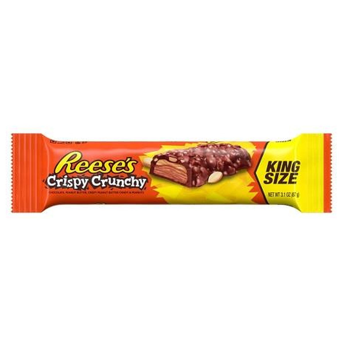 Reese's Crispy Crunchy King Size 3.1oz — full package