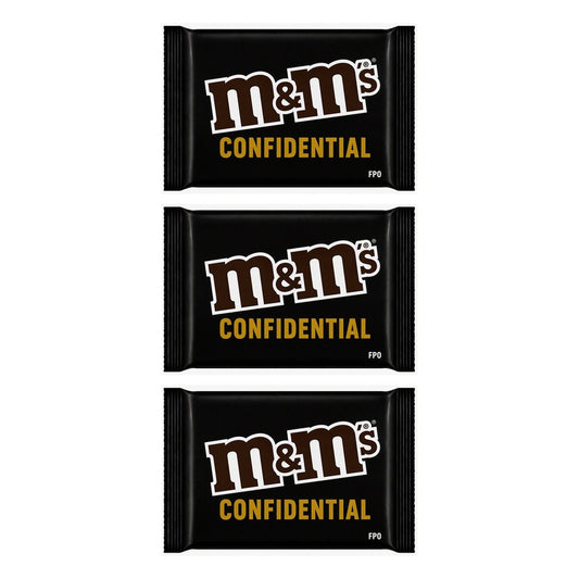 M&M's Limited Edition Dark Chocolate Pretzel King 3.22oz — 3-Pack