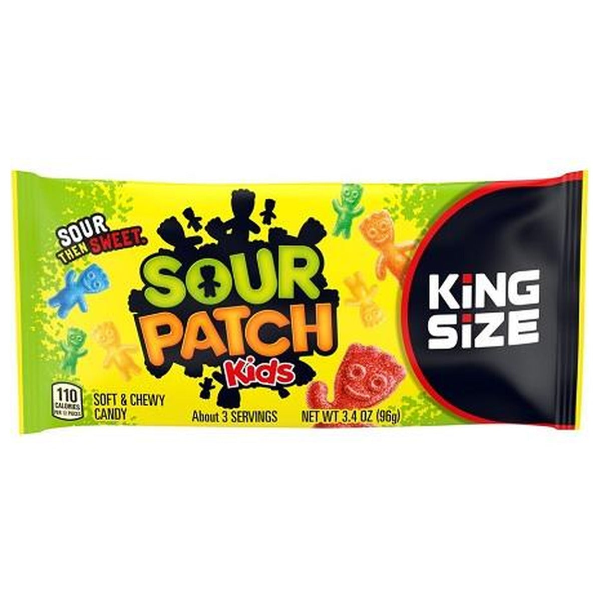 Sour Patch Kids Original King Size 3.4oz — full package