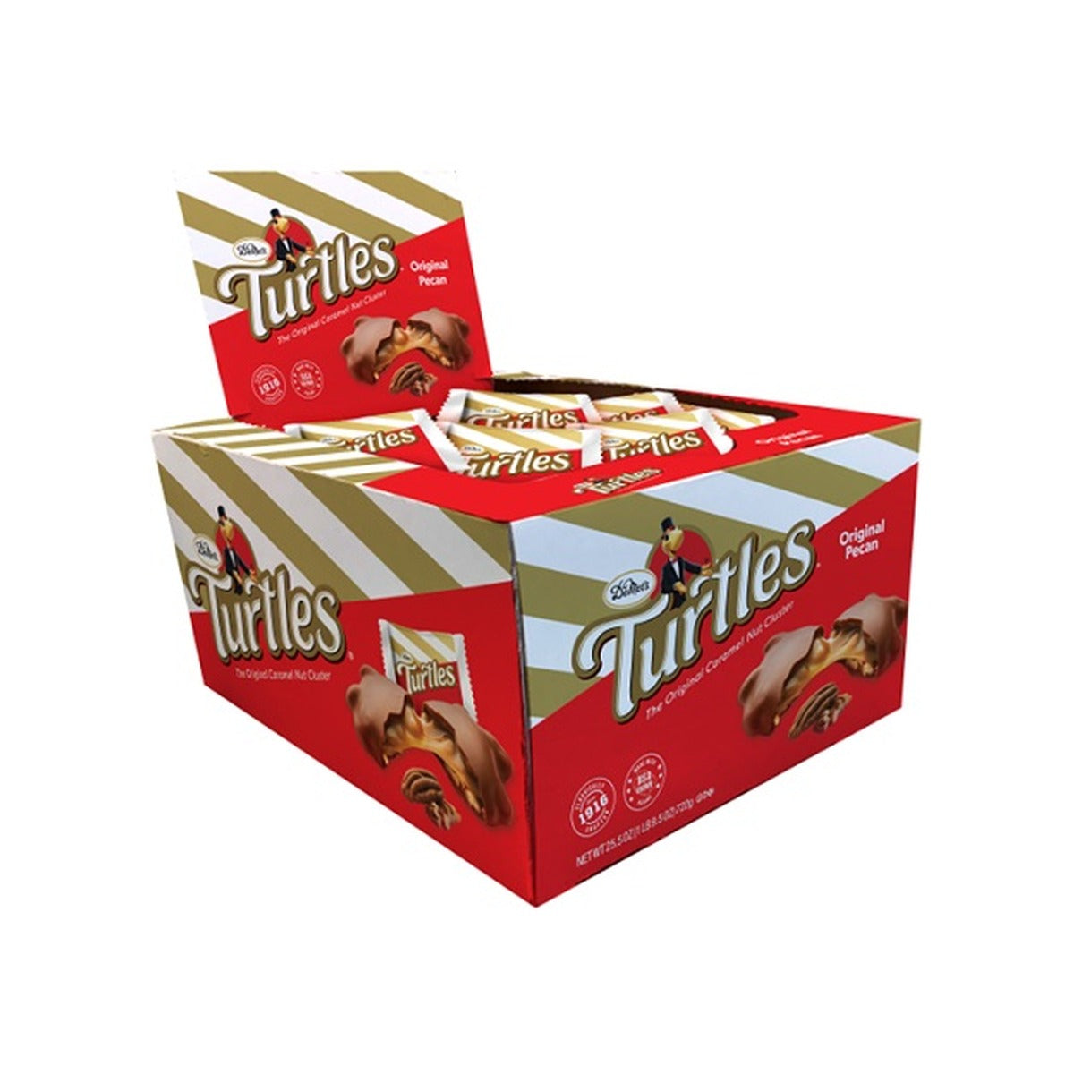 Turtles Original Caramel Nut Cluster 0.58oz 44ct — full package