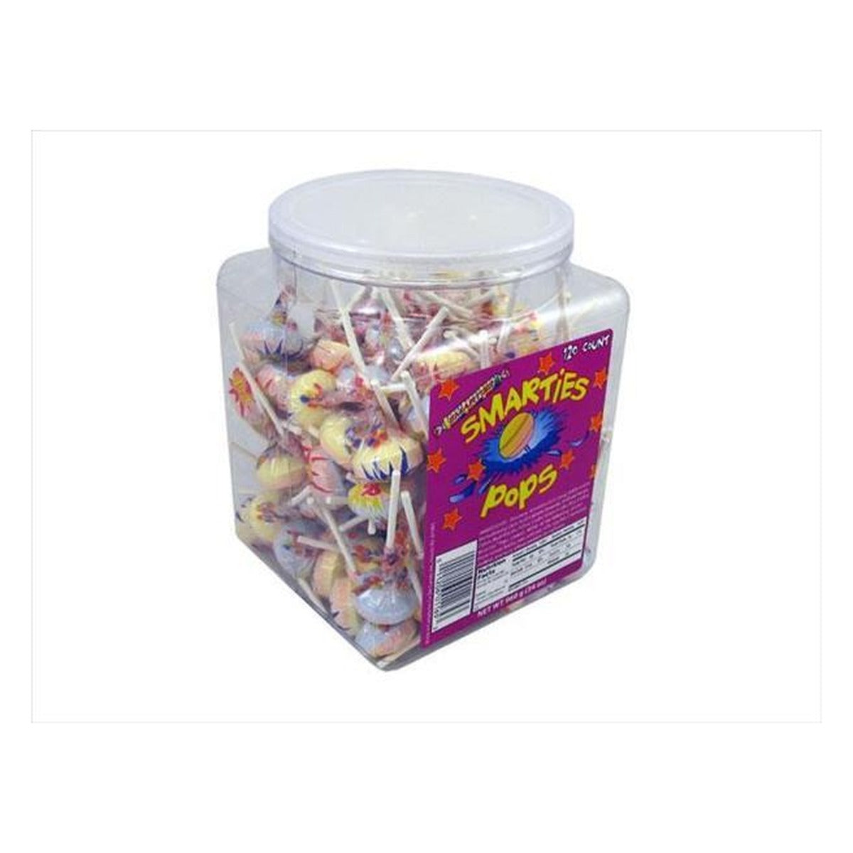 Smarties Pops 8g 120ct — full package