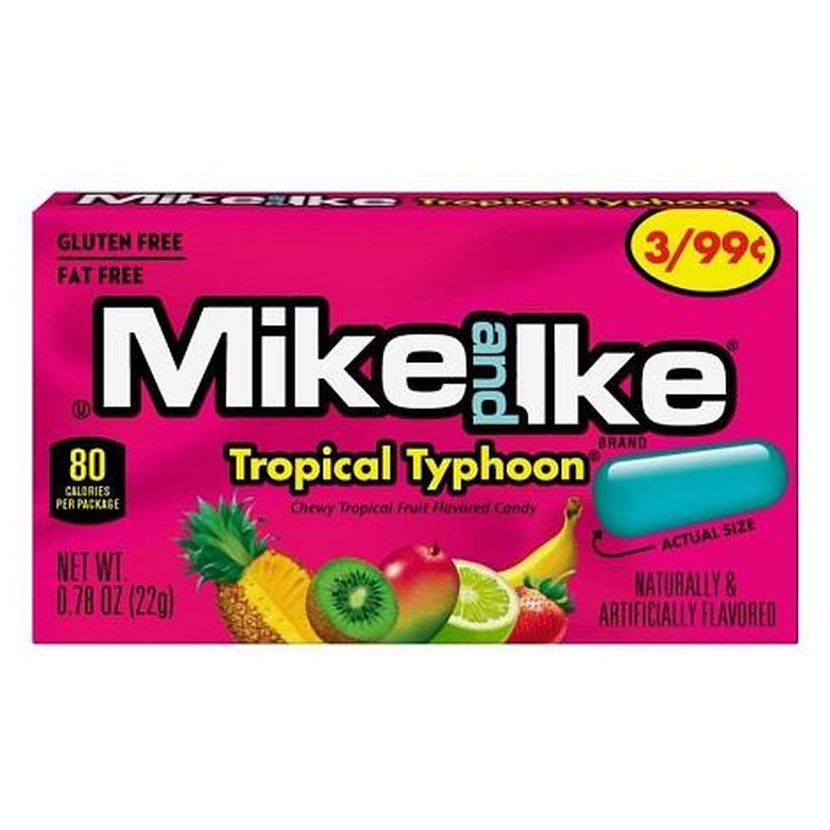 Mike and Ike Tropical Typhoon 0.78oz 24ct — full package