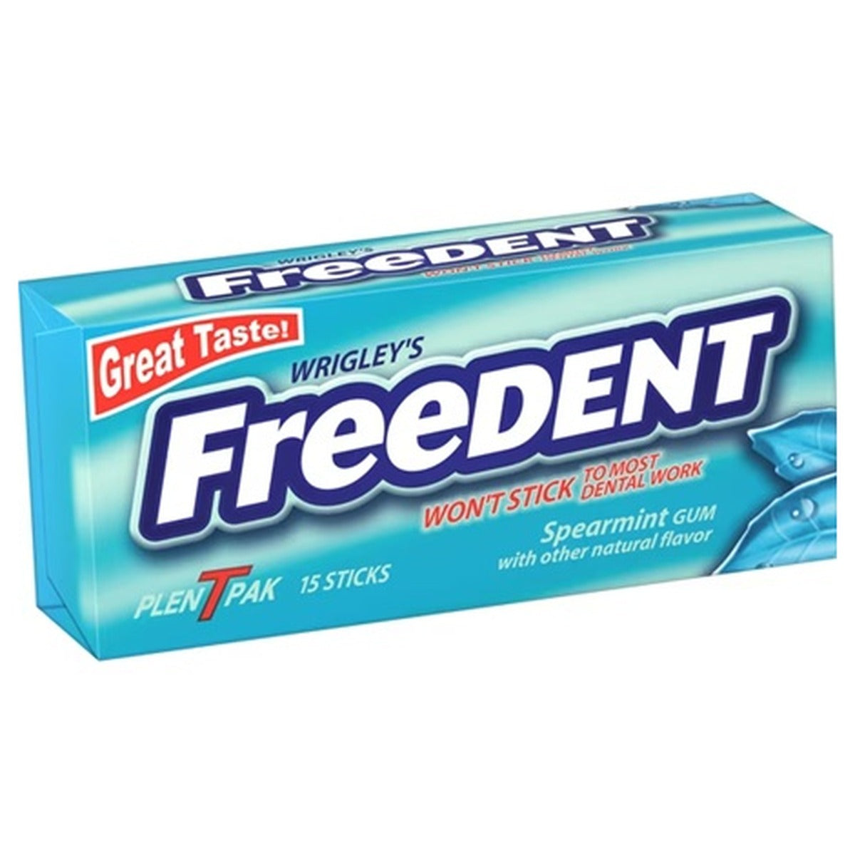 Freedent Spearmint Gum Party Pack 10ct (15 Stick) — full package