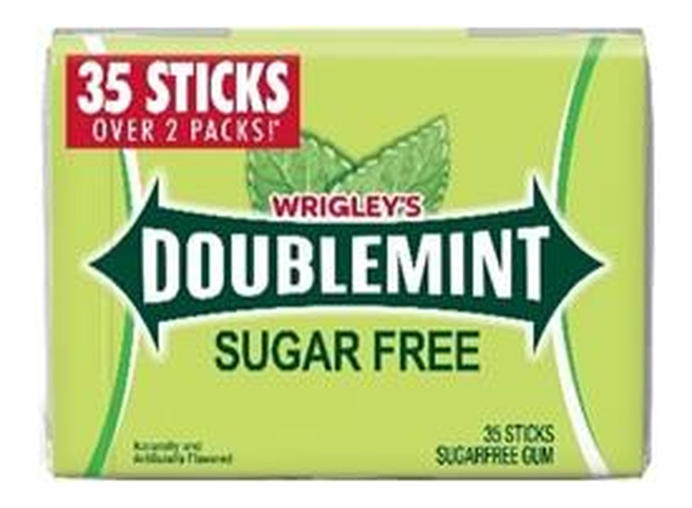 Extra Doublemint Sugar-Free Gum 35-Stick Packs — pack