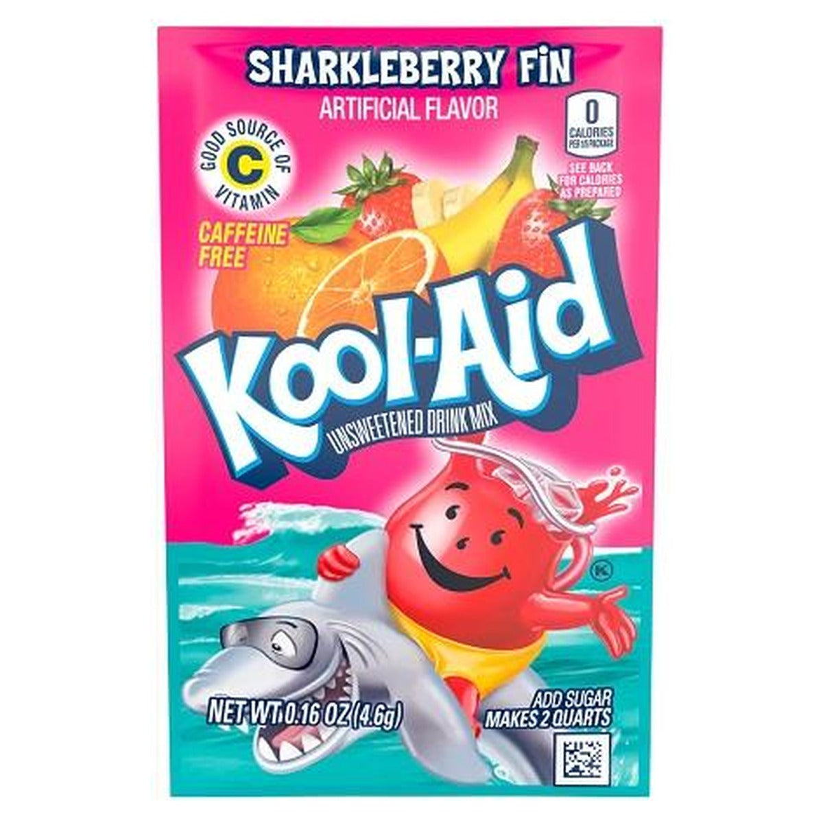 Kool-Aid Sharkleberry Fin Drink Mix 48ct (0.16OZ) pack