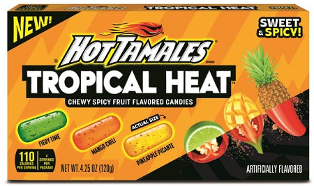 Hot Tamales Tropical Heat 4.25oz Theater Boxes — pack