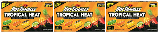 Hot Tamales Tropical Heat 4.25oz Theater Boxes — 3-Pack