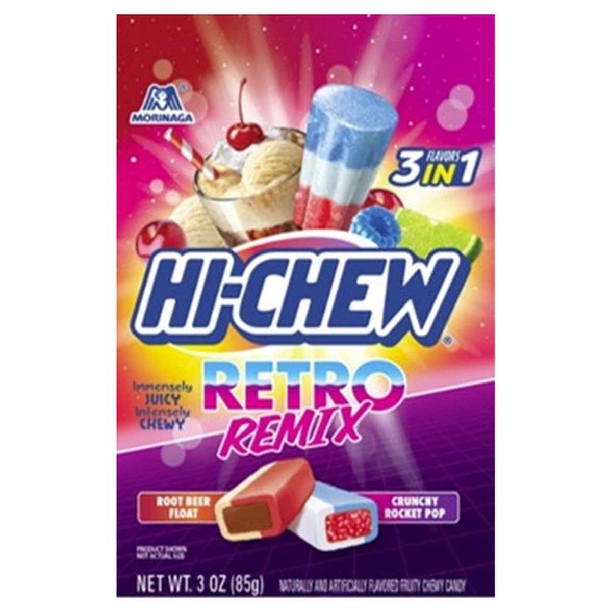 Hi-Chew Retro Remix Peg Bag 3oz — Case of 6