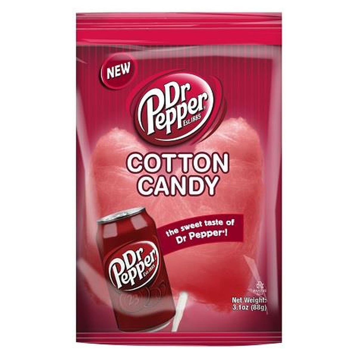 Cotton Candy Dr Pepper 3.1oz Peg Bag pack — full package