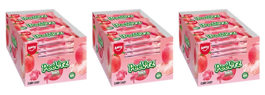 Peelerz REG Gummy Peach 2.29oz Bags — 3-Pack