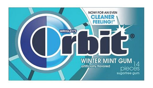 Orbit Wintermint Sugar-Free Gum 14pc Packs — pack