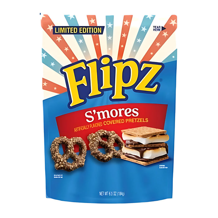 Flipz Limited Edition S'mores Covered Pretzels 6.5oz