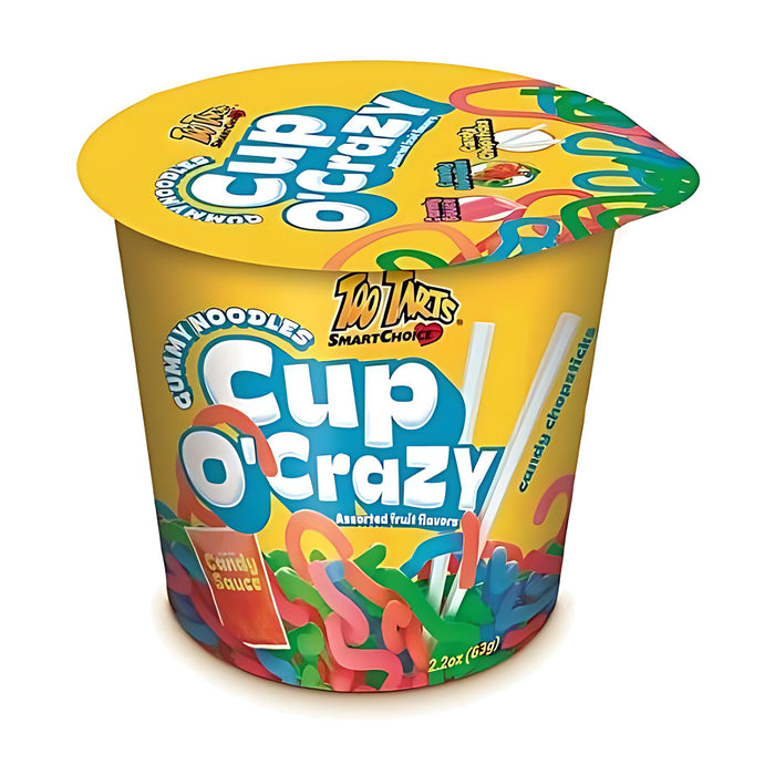Too Tarts Cup O' Crazy Gummy Noodles 2.2oz