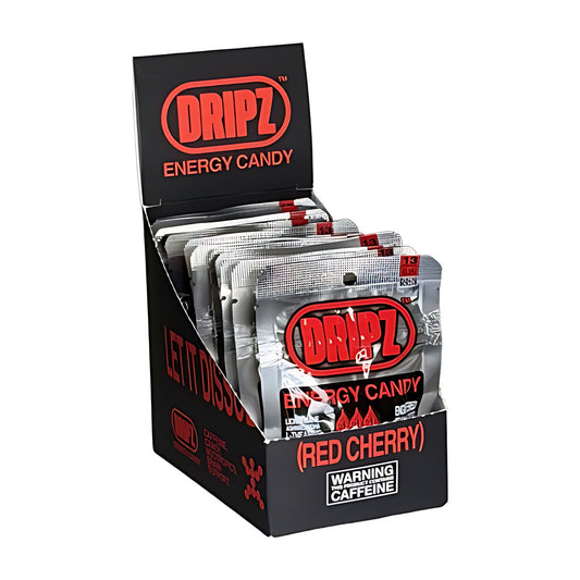 Dripz Energy Candy Red Cherry 13ct pack — full package