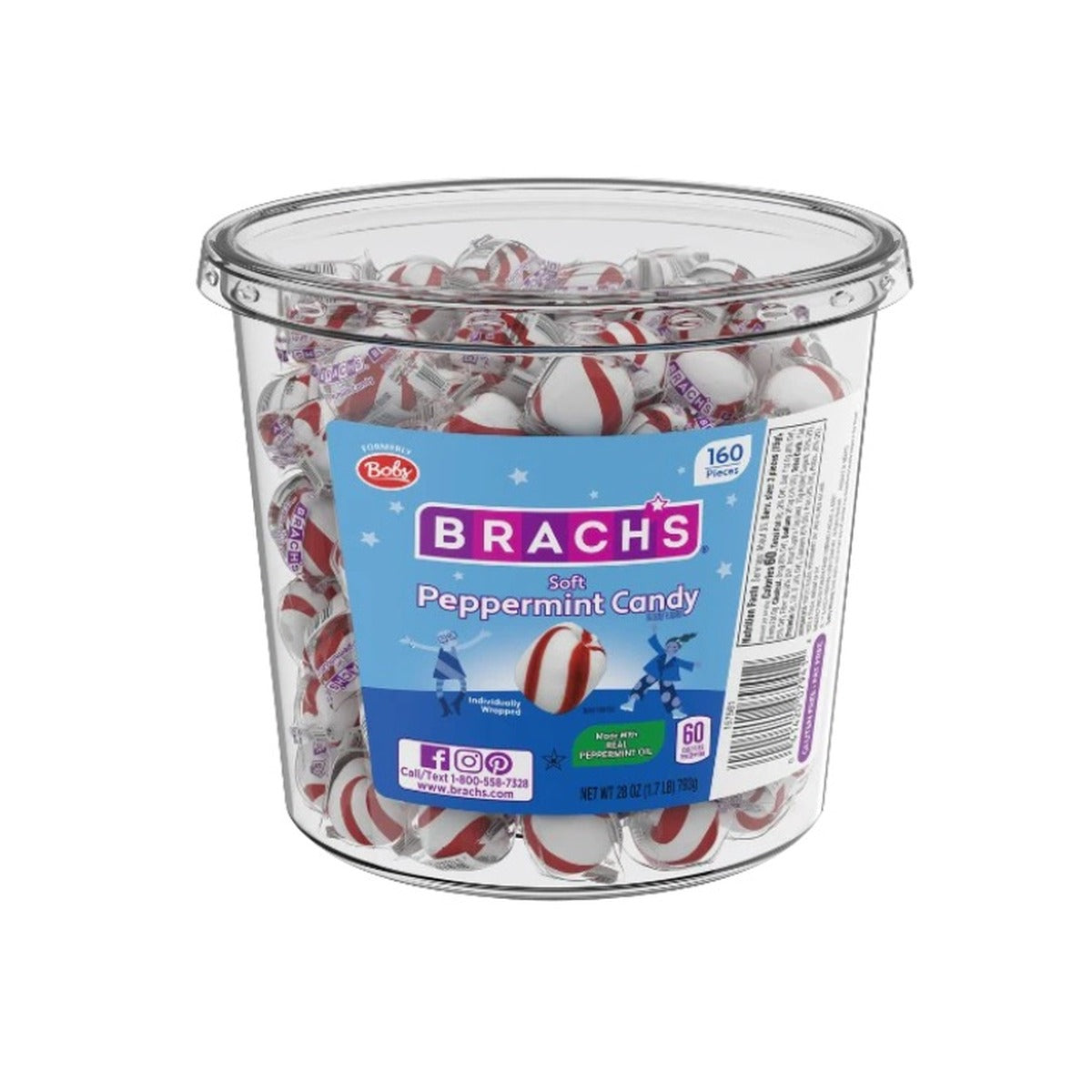 Brach's Soft Mint 10¢ Box of 160 — full package
