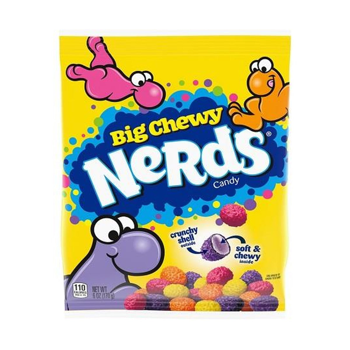 Nerds Chewy Peg Bag 6oz pack — full package
