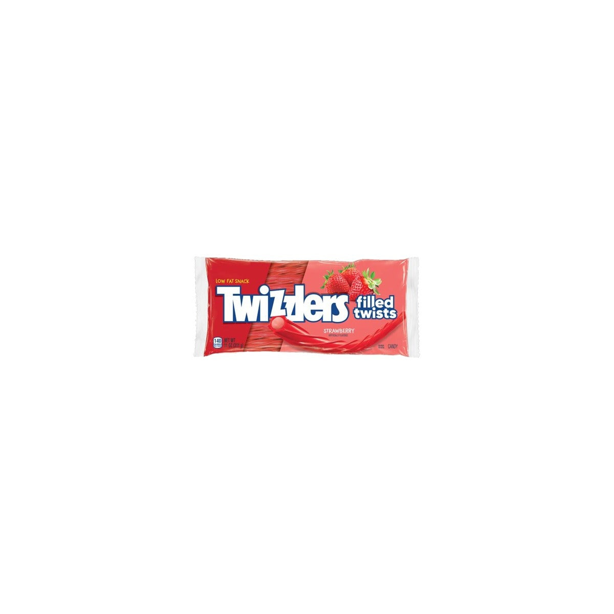 Twizzlers Filled Twists Strawberry 11oz pack — full package