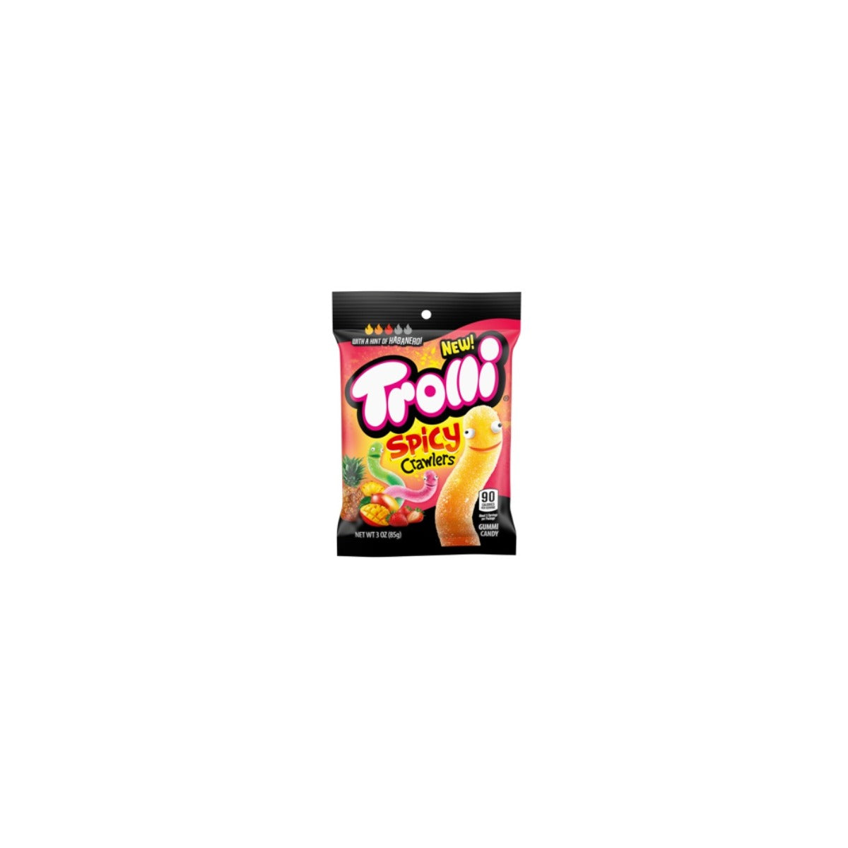 Trolli Spicy Crawlers 3oz pack — full package