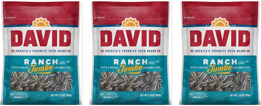David Jumbo Ranch Seeds 5.25oz 3-Pack — three single bags